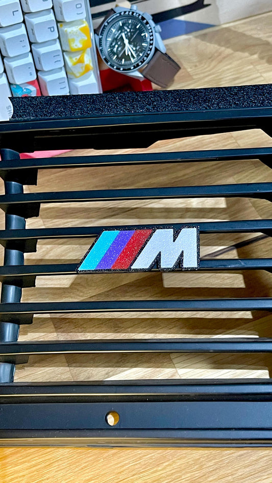 BMW E30 ///M-tech (3 color) Grill Badge