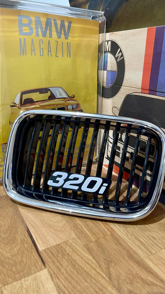 BMW E36 325i / 320i Grill Badge – Custom Front Emblem