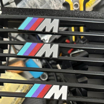 BMW E30 ///M-tech (3 color) Grill Badge