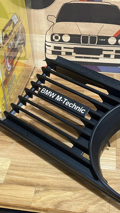 Bmw E30 M-Tech (Textured) grill badge / emblem