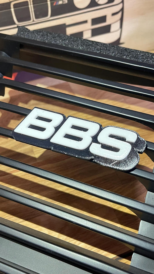 BMW E30 BBS badge  grill badge / emblem