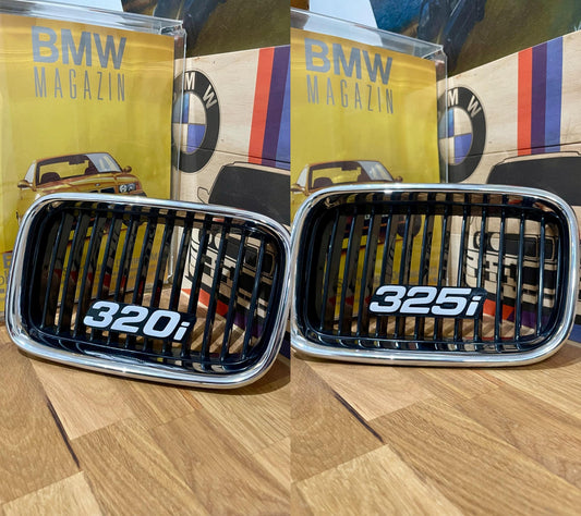 BMW E36 325i / 320i Grill Badge – Custom Front Emblem
