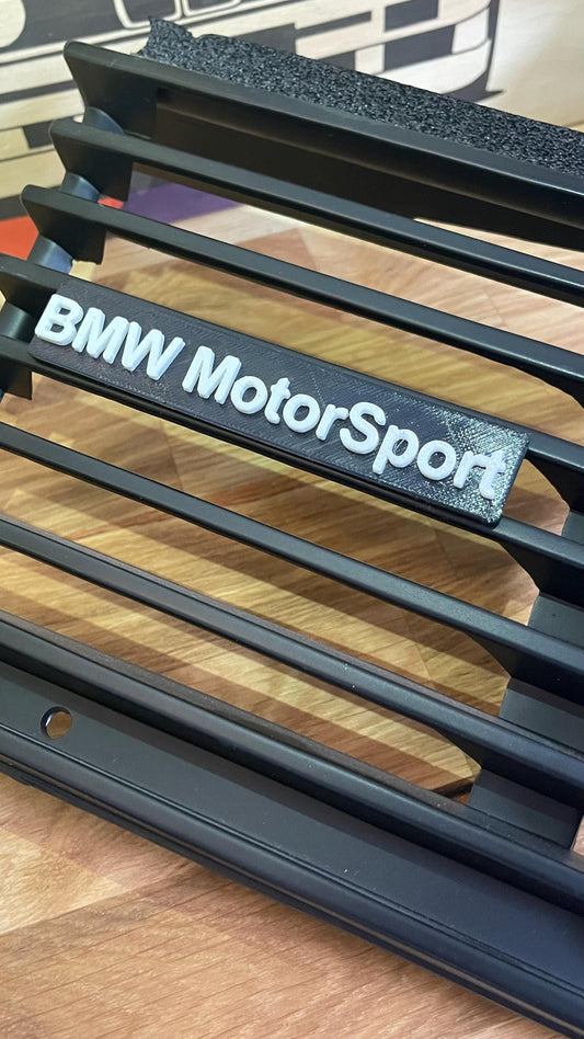 Bmw E30 BMW MotorSport grill badge / emblem
