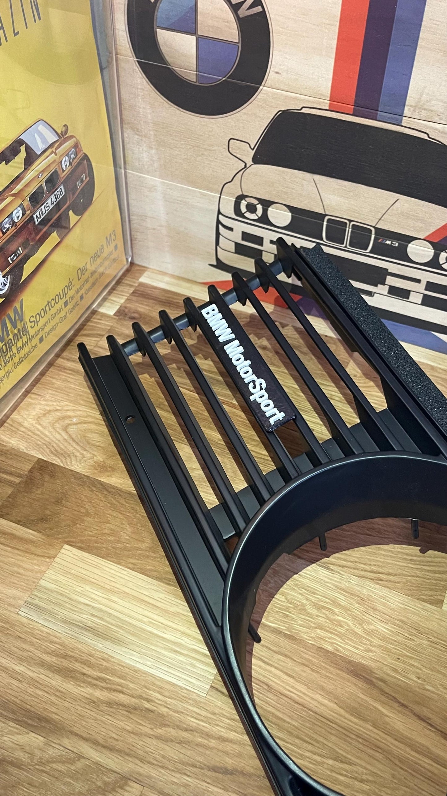 Bmw E30 BMW MotorSport grill badge / emblem