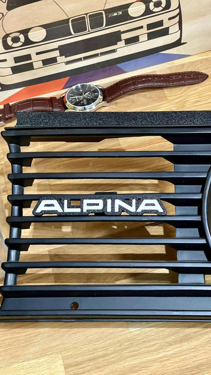 BMW E30 "Alpina" Front Grill Badge