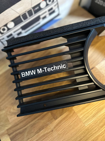Bmw E30 M-Tech (Textured) grill badge / emblem