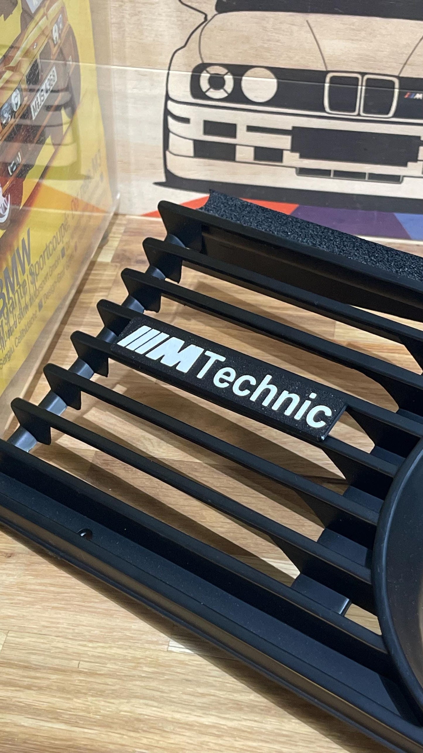 Bmw E30 ///M-Tech grill badge / emblem