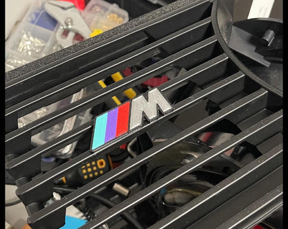 BMW E30 ///M-tech (3 color) Grill Badge