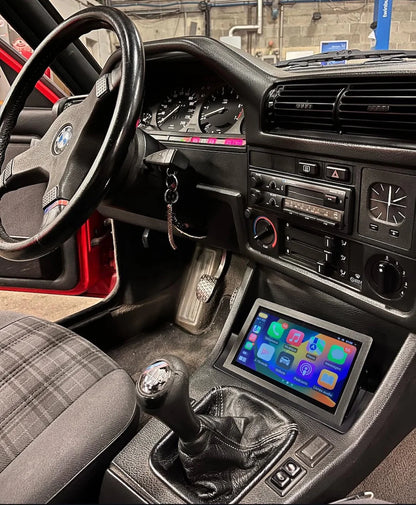 E30 Center Console Touchscreen Mount - CarPlay