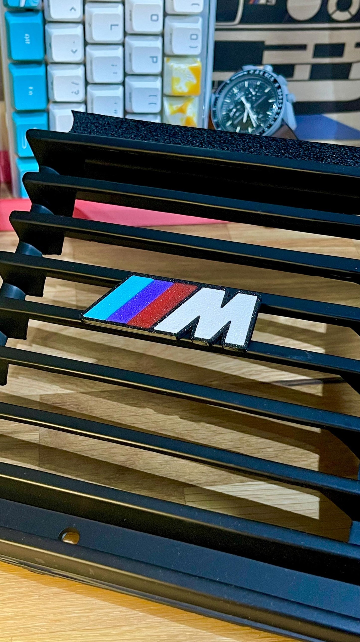 BMW E30 ///M-tech (3 color) Grill Badge