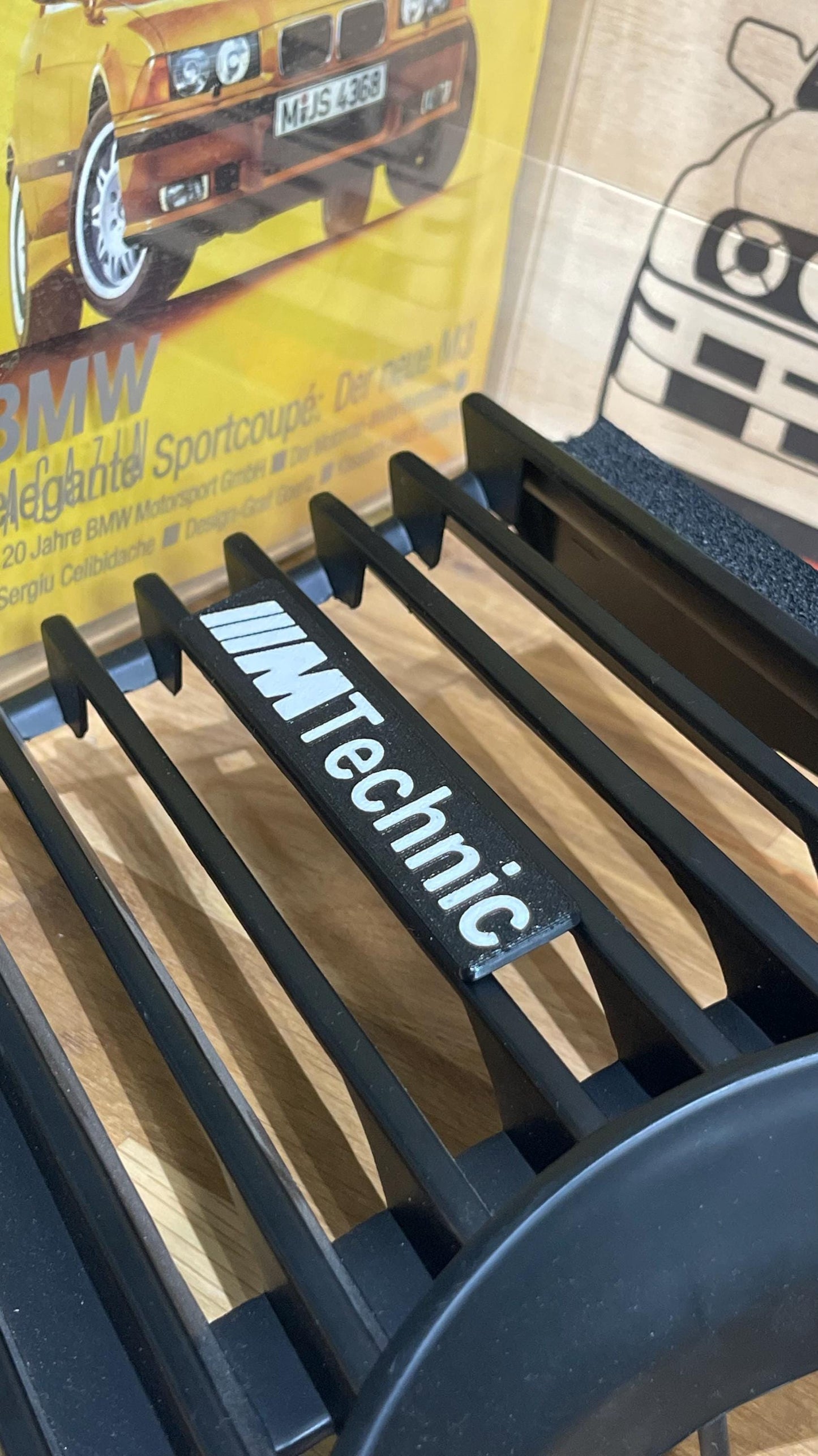 Bmw E30 ///M-Tech grill badge / emblem