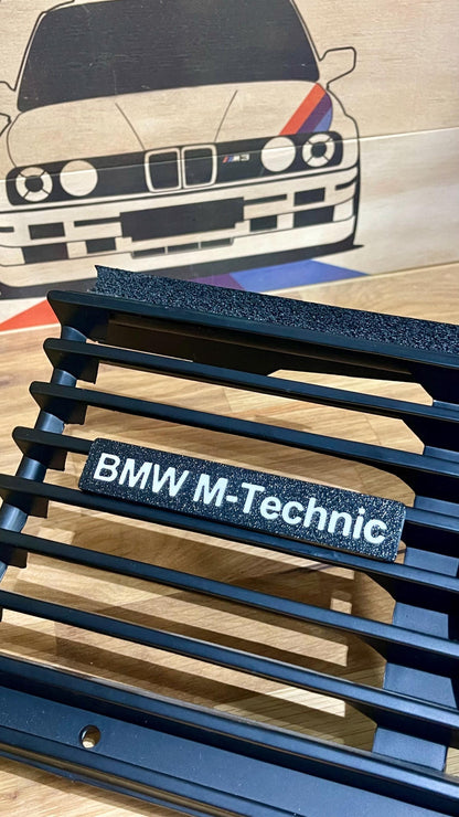 Bmw E30 M-Tech (Textured) grill badge / emblem